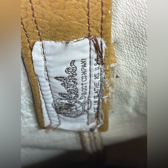 Mens Olathe 16” Tall Brown Cowboy Boots 8.5 10-88912 Light Brown Made In USA - Picture 7 of 11